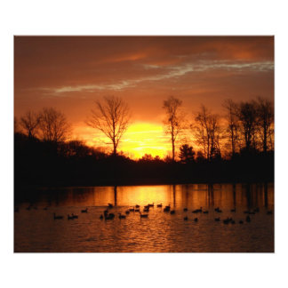 Sonnenuntergang Fotodruck