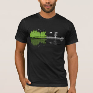 Sonnenuntergang Gitarrendiskette Golf, perfekt zum T-Shirt
