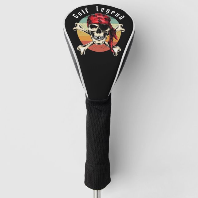 Sonnenuntergang Golf Headcover (Vorderseite)