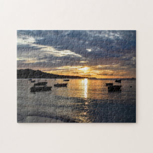 Sonnenuntergang Grenada Karibik.