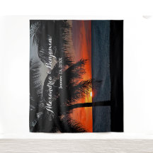Sonnenuntergang Hochzeitskabine - Der Hintergrund 