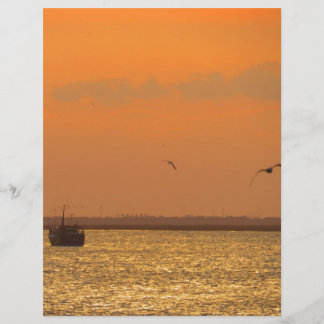 Sonnenuntergang im Hafen