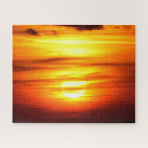 Sonnenuntergang im Herbst