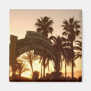 Sonnenuntergang im Magnet Santa Monica