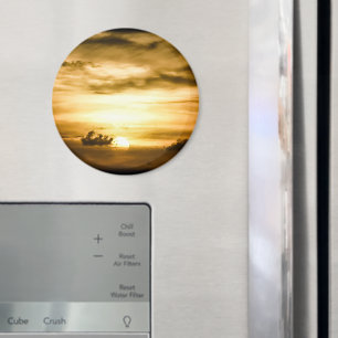 Sonnenuntergang im Pazifik Magnet
