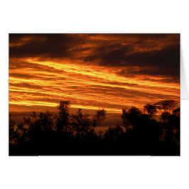 Sonnenuntergang im Sommer in Canberra