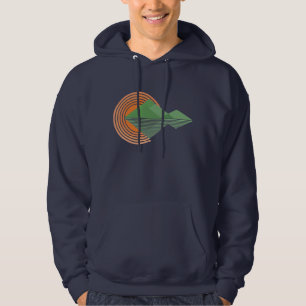 Sonnenuntergang im Tal Hoodie