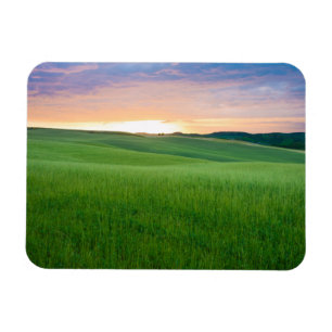 Sonnenuntergang im Toskana-Fotomagneten Magnet