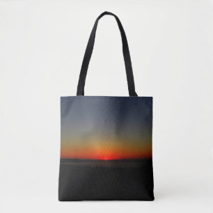Sonnenuntergang im Wasser Tasche