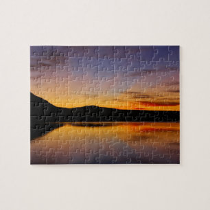 Sonnenuntergang im WestFoto-schwierigen