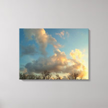 Sonnenuntergang im Zentrum von Illinois
