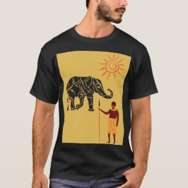 Sonnenuntergang in Afrika T-Shirt