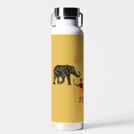 Sonnenuntergang in Afrika Trinkflasche