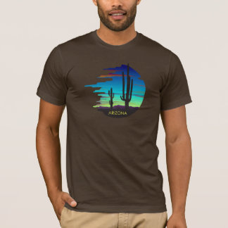 Sonnenuntergang in Arizona.Custom T - Shirt. T-Shirt