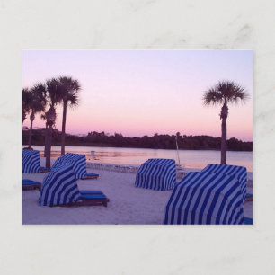 Sonnenuntergang in Cabana Postkarte