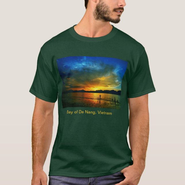 Sonnenuntergang in Da Nang T-Shirt (Vorderseite)