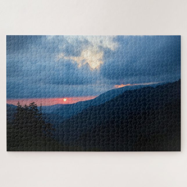Sonnenuntergang in den Smoky-Bergen - 20x30 (Horizontal)