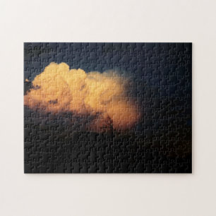 Sonnenuntergang in den Wolken
