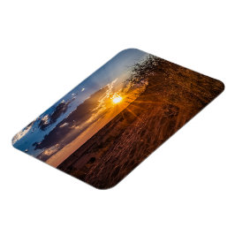 Sonnenuntergang in der Kalahari-Wüste, Namibia Magnet