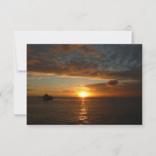 Sonnenuntergang in der tropischen Seenlandschaft S