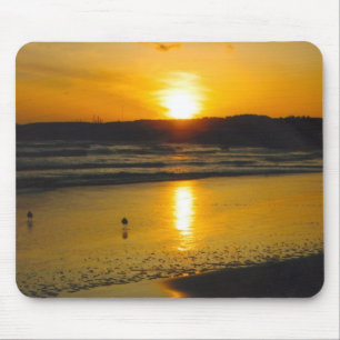 Sonnenuntergang in EL Granada, CA Mousepad