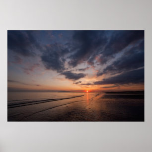 Sonnenuntergang in England Großbritannien Poster