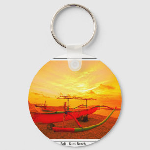 Sonnenuntergang in Kuta Schlüsselanhänger