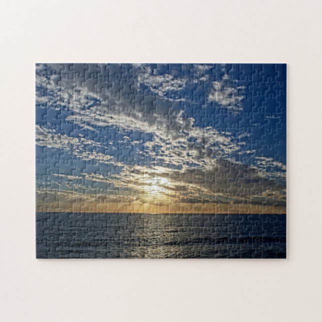 Sonnenuntergang in Ligurien - Cinque Terre, Italie (Horizontal)