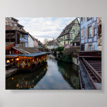 Sonnenuntergang in Little Venice Colmar