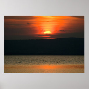 Sonnenuntergang in Neusiedlersee Poster