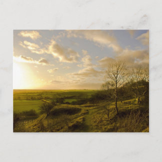 Sonnenuntergang in Red Hill Postkarte