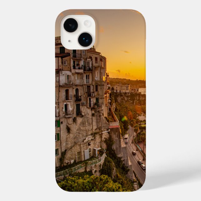 Sonnenuntergang in Tropea, Italien Case-Mate iPhone 14 Plus Hülle (Rückseite)