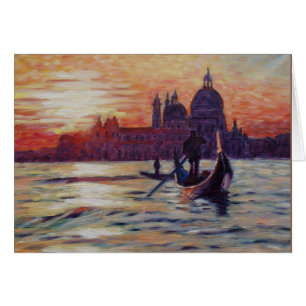 Sonnenuntergang in Venedig