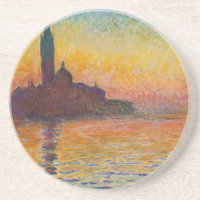 Sonnenuntergang in Venedig-Untersetzer