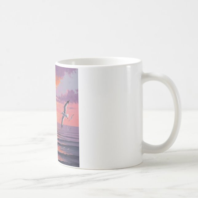 Sonnenuntergang Kaffeetasse (Rechts)