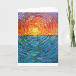 Sonnenuntergang Karte