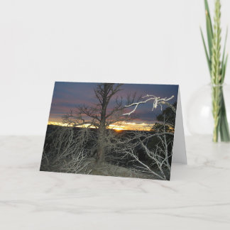 Sonnenuntergang Karte