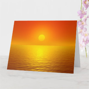 Sonnenuntergang Karte