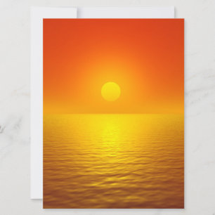 Sonnenuntergang Karte