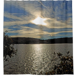 Sonnenuntergang Kolob See Reservoir UT Zion Duschv Duschvorhang