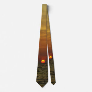 Sonnenuntergang Krawatte
