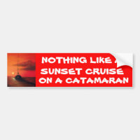 Sonnenuntergang-Kreuzfahrt auf einem Katamaran