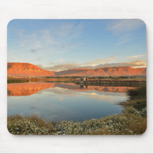 Sonnenuntergang Lagunas Nimez, EL Calafate Mousepad