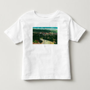 Sonnenuntergang-Landstraße, die Spokane vom Weste Kleinkind T-shirt