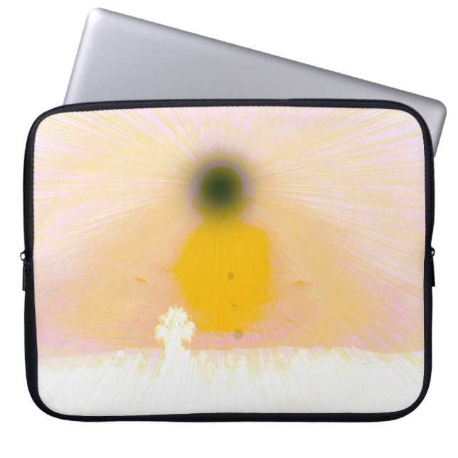 Sonnenuntergang Laptopschutzhülle (Vorderseite)