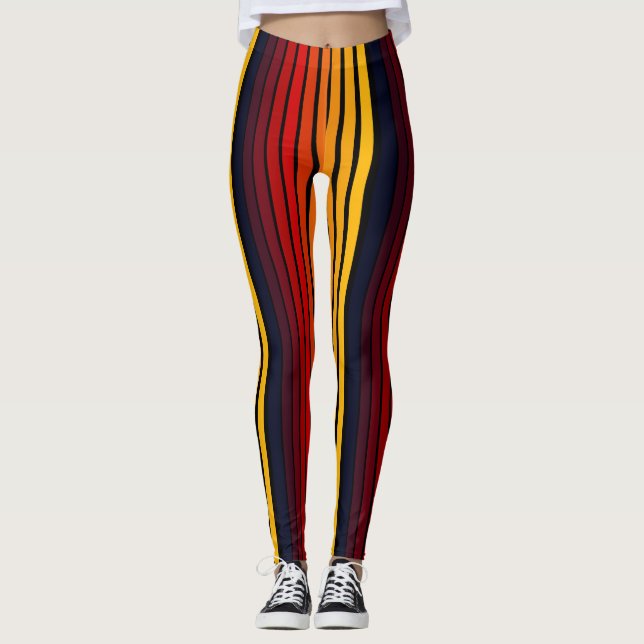 Sonnenuntergang Leggings (Vorderseite)