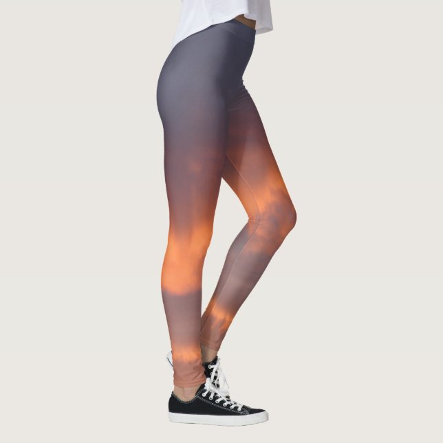 Sonnenuntergang Leggings (Rechts)