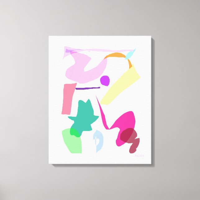 Sonnenuntergang Leinwanddruck (Vorderseite)