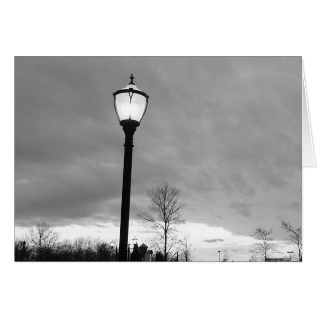 Sonnenuntergang & Licht / Noir, Karte (Vorderseite (Horizontal))