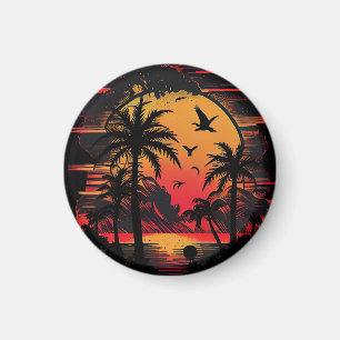 Sonnenuntergang Magnet